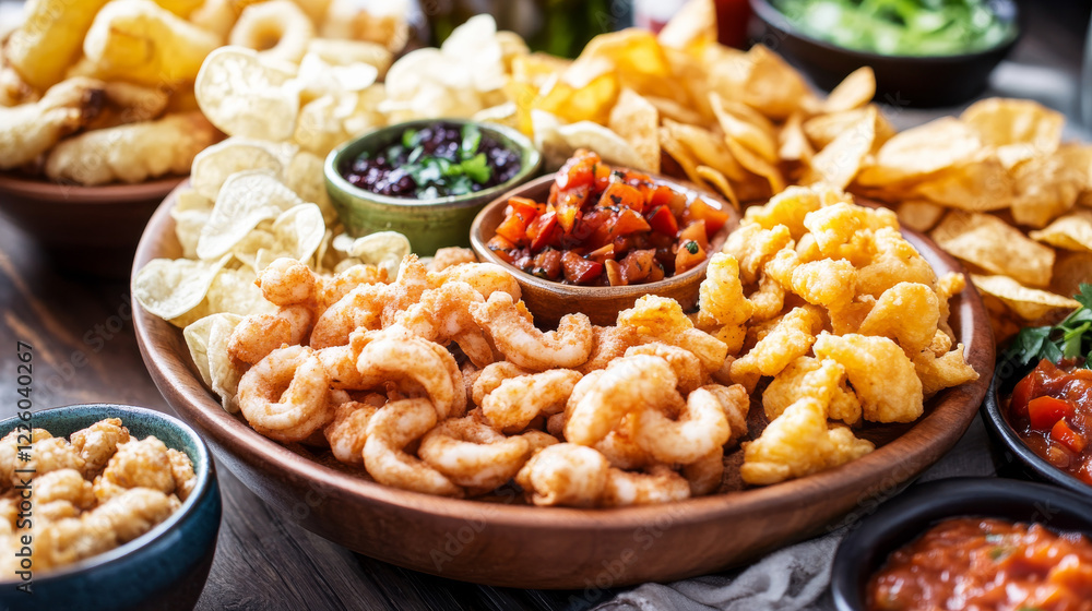 Savory flavors and crunchy textures make it the ultimate pairing for casual gatherings. Savory flavors and crunchy textures make it the ultimate pairing for casual gatherings.