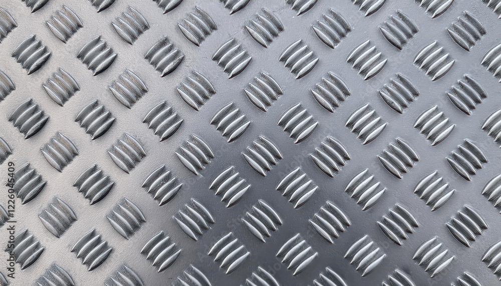 Striking Steel Floor Plate Texture Background with Industrial Minimalism, Showcasing Gritty Urban Vibe and Raw Materialistic Beauty Perfect for Modern Web Design or Graphic Art. Striking Steel Floor Plate Texture Background with Industrial Minimalism, Showcasing Gritty Urban Vibe and Raw Materialistic Beauty Perfect for Modern Web Design or Graphic Art.