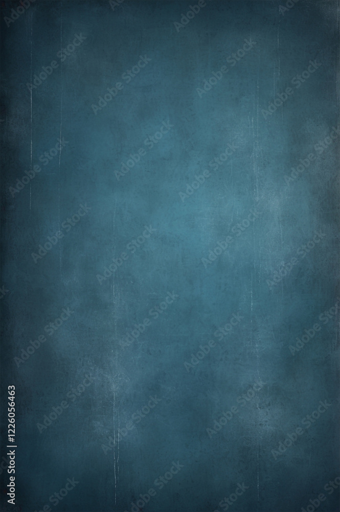 Obraz premium Abstract deep blue background textures featuring grainy effects, scratched surfaces, and artistic gradients. The design blends urban aesthetics, seamless patterns, and calm yet mysterious marine.