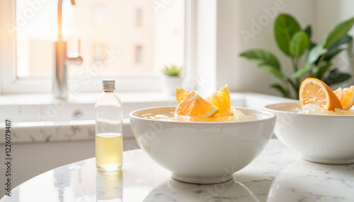 Wallpaper Mural Fallen autumn leaves on wet pavement Torontodigital.ca