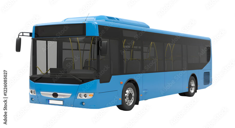 Bus isolated over white background, with clipping path. Full Depth of field,PNG Bus isolated over white background, with clipping path. Full Depth of field,PNG