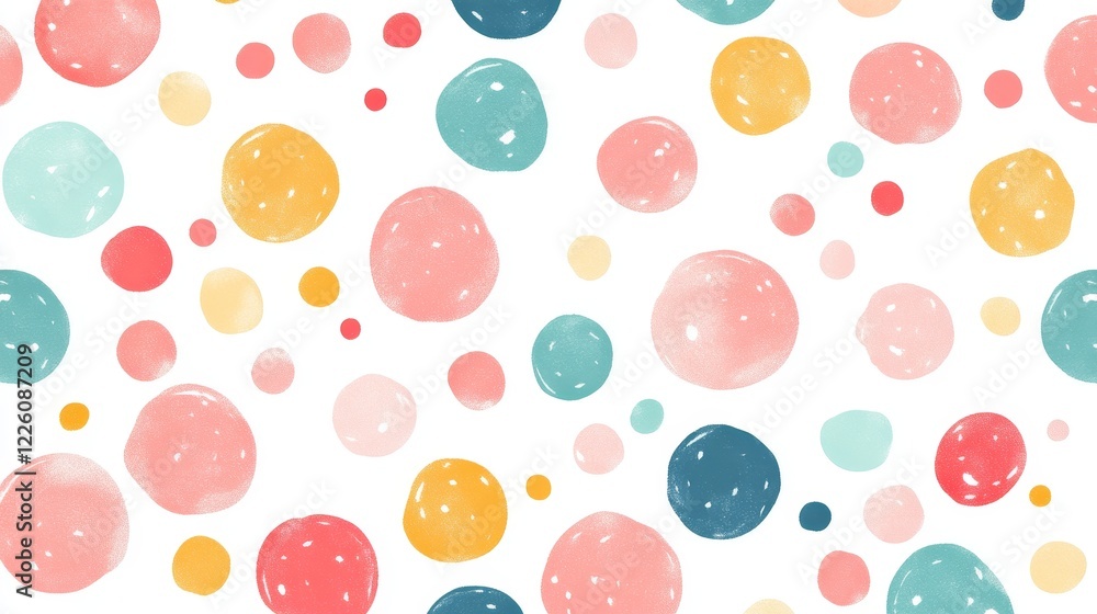The image features an array of multicolored bubbles scattered across a white background, showcasing a playful and vibrant artistic style in a minimalistic design. The image features an array of multicolored bubbles scattered across a white background, showcasing a playful and vibrant artistic style in a minimalistic design.