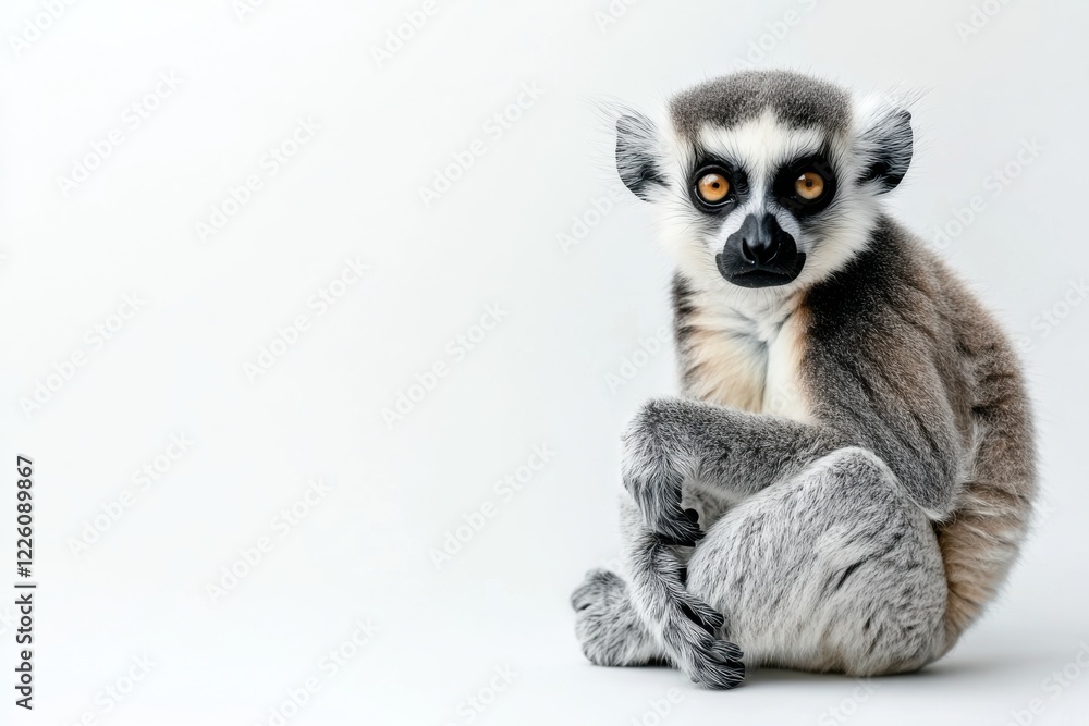 Fototapeta premium Ring-tailed Lemur Portrait