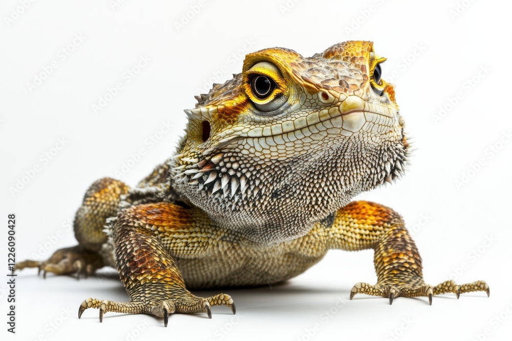 Fototapeta premium Close-up of a Bearded Dragon