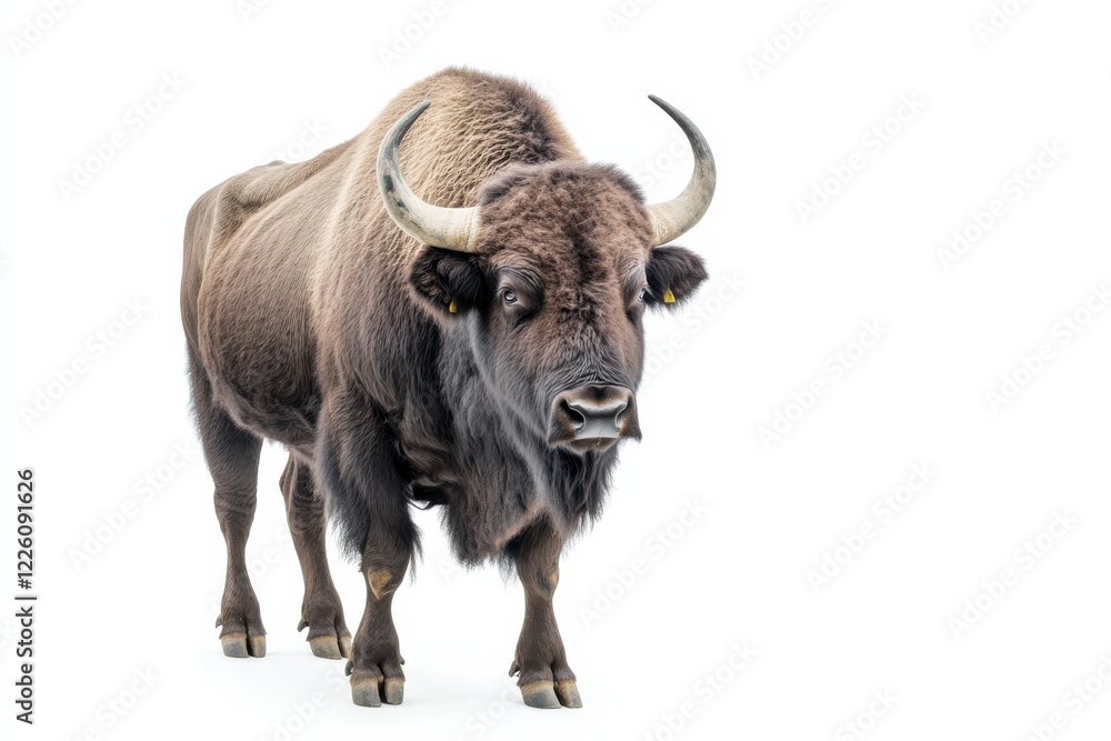 Majestic European Bison Bull Majestic European Bison Bull