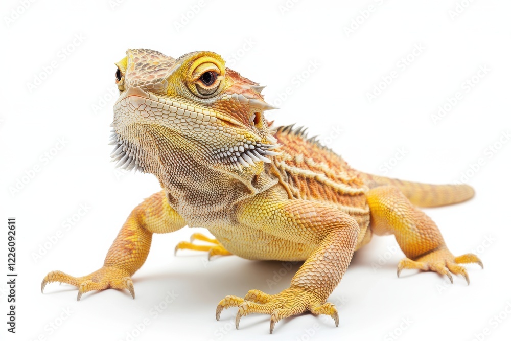 A Curious Bearded Dragon