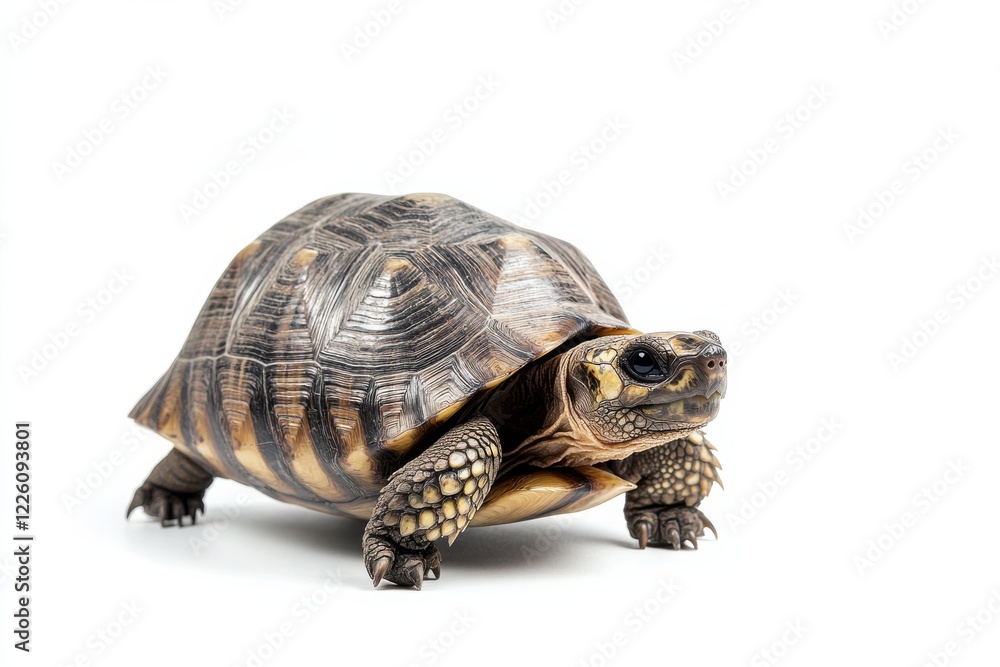 Obraz premium Close-up of a yellow-footed tortoise