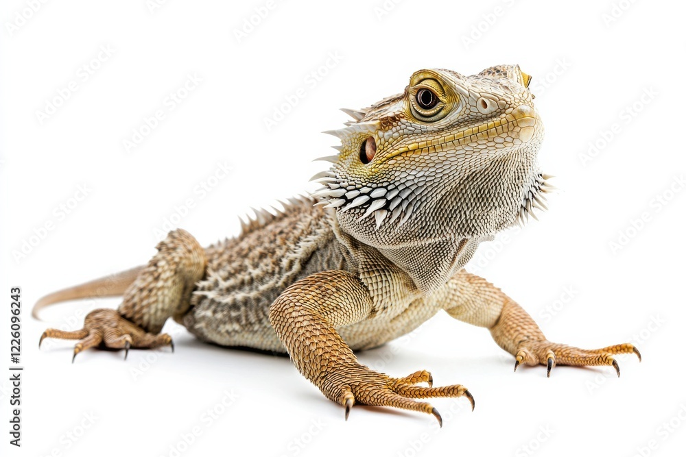 Obraz premium Close-up of a Bearded Dragon