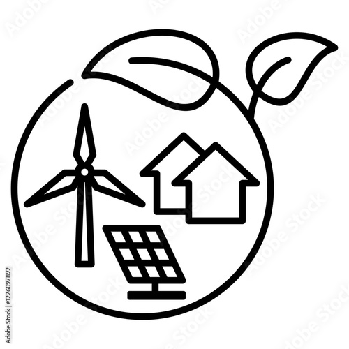 green infrastructure icon