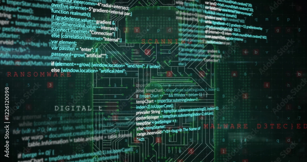 Obraz premium Image of file icons and digital data processing over computer servers