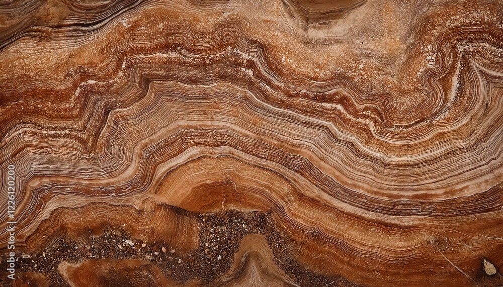 Rich Brown Travertine Surface Showcasing Natural Textures and Shades, Embracing Warm Earthy Tones, Ideal for HighQuality Architectural Designs and Interiors Rich Brown Travertine Surface Showcasing Natural Textures and Shades, Embracing Warm Earthy Tones, Ideal for HighQuality Architectural Designs and Interiors