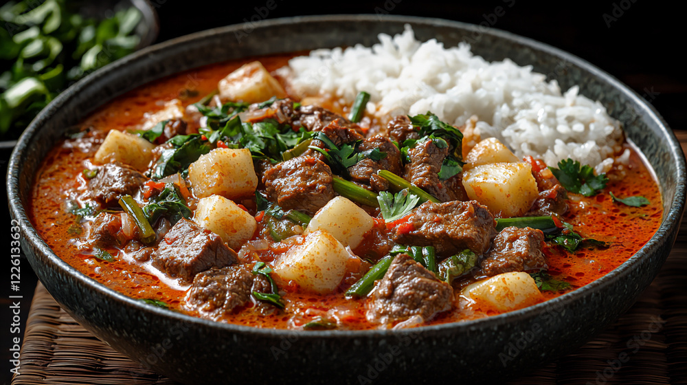 aromatic thai red curry aromatic thai red curry