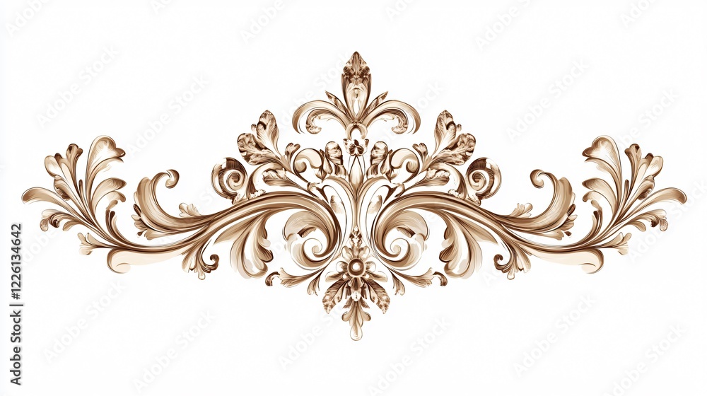 Luxurious Decorative Elegant Border Design with Wide Angle Centered View for Graphic Design Projects - Adobe Stock Image Luxurious Decorative Elegant Border Design with Wide Angle Centered View for Graphic Design Projects - Adobe Stock Image