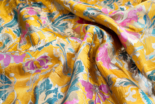 handwoven saree collection, ornate embroidery