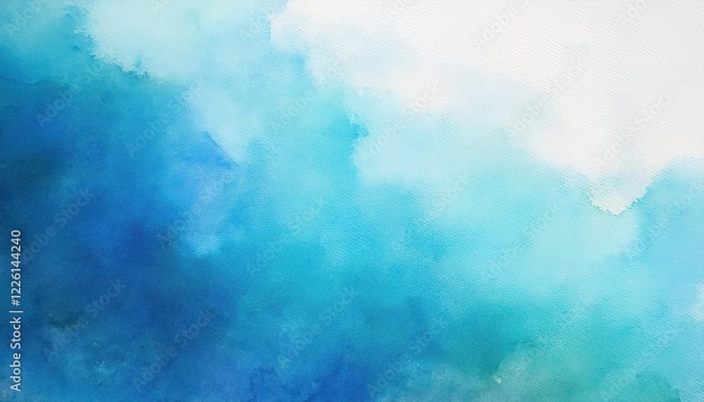 Watercolor Waterfront Scene Abstract Expression of a Vibrant Blue and White Grunge Gradient Landscape with Textured Textures, Embracing the Essence of an Oceanic Dream. Watercolor Waterfront Scene Abstract Expression of a Vibrant Blue and White Grunge Gradient Landscape with Textured Textures, Embracing the Essence of an Oceanic Dream.