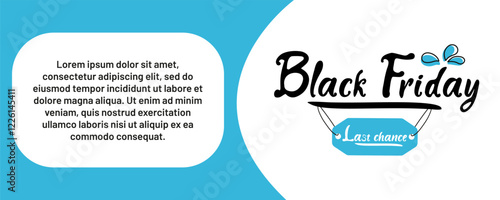Promotional banner emphasizes Black Friday shopping deals and urgency for last chance offers
