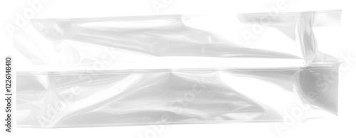 PNG Set masking tape plastic clear bag.