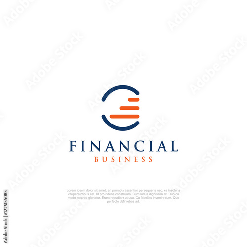 Chart Financial Logo Design Inspirations	
