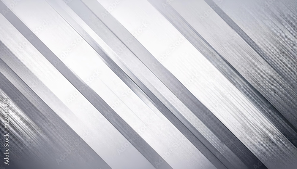 Sleek and Elegant Diagonal Striped Pattern on a Luxurious White Background, Showcasing Sophisticated Grey Shadows in a Dynamic Abstract Composition. Perfect for HighEnd Design Projects or Sleek and Elegant Diagonal Striped Pattern on a Luxurious White Background, Showcasing Sophisticated Grey Shadows in a Dynamic Abstract Composition. Perfect for HighEnd Design Projects or