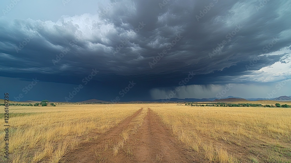 A stormy sky with dark clouds and raindrops falling heavily on the ground. #Storm #Sky A stormy sky with dark clouds and raindrops falling heavily on the ground. #Storm #Sky