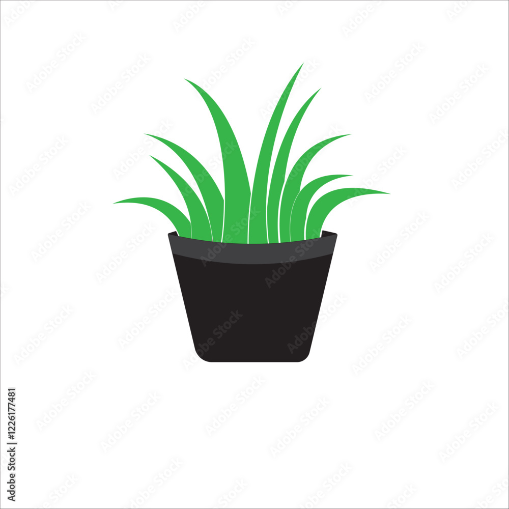 plant vector logo design template element plant vector logo design template element