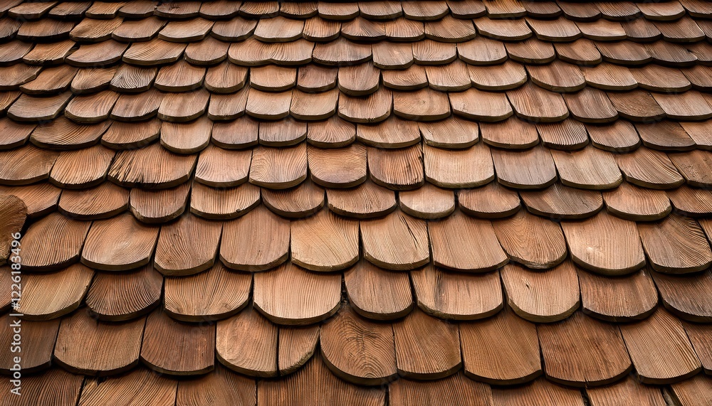 Seamless Wooden Shingle Roof Texture Background Showcasing Authentic Rustic Charm and Architectural Detail Seamless Wooden Shingle Roof Texture Background Showcasing Authentic Rustic Charm and Architectural Detail