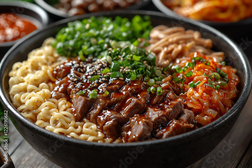  tasty korean jjajangmyeon photo