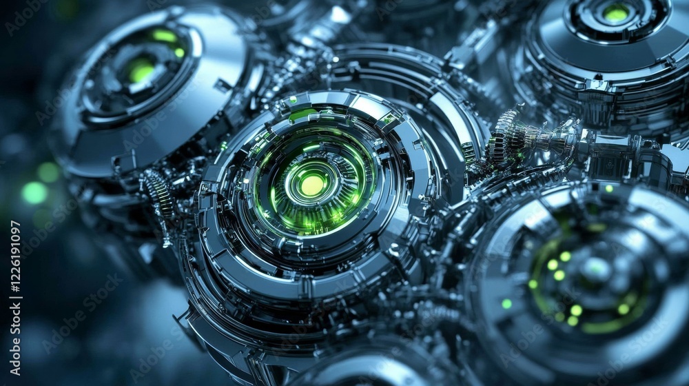 Future Technology Sense Metal Machinery Future Technology Sense Metal Machinery