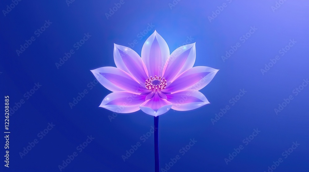 This magical flower radiates vibrant colors, evoking a sense of wonder and beauty, perfect for heartfelt greetings on Women's Day, Valentine's Day, and birthdays This magical flower radiates vibrant colors, evoking a sense of wonder and beauty, perfect for heartfelt greetings on Women's Day, Valentine's Day, and birthdays