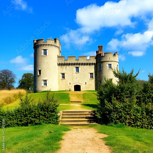 Hurst Point Castle, New Forest National Park, Hampshire, UK photo