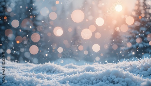 Christmas snow