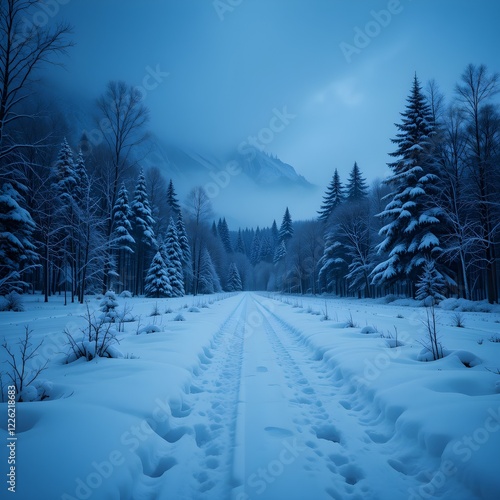 Christmas snow