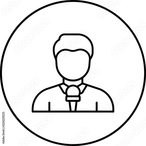 Journalist Icon