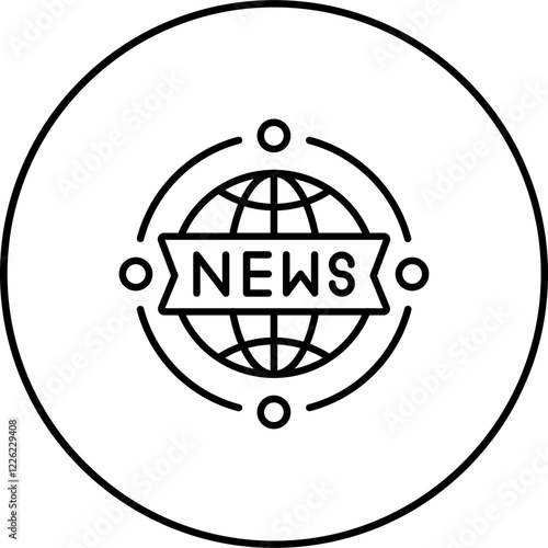 Worldwide News Icon