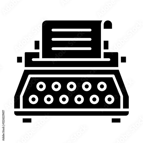 Typewriter Icon