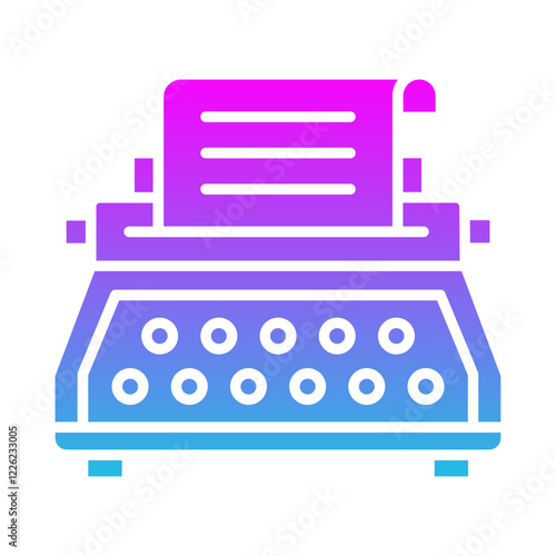 Typewriter Icon