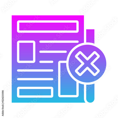 Fake News Icon