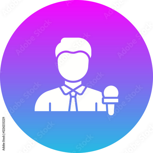 News Reporter Icon