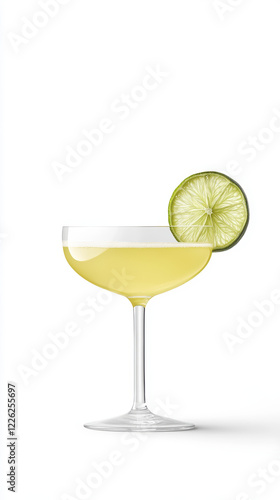 Wallpaper Mural A crisp white rum daiquiri in a coupe glass Torontodigital.ca