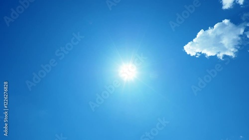 太陽と雲（8月）タイムラプス