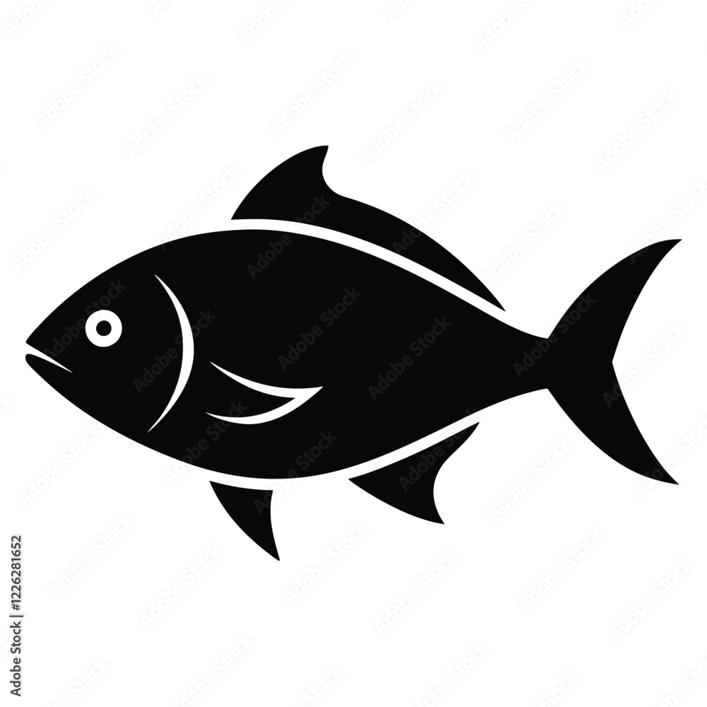Fototapeta premium The image of the small fish in the river is beautiful.