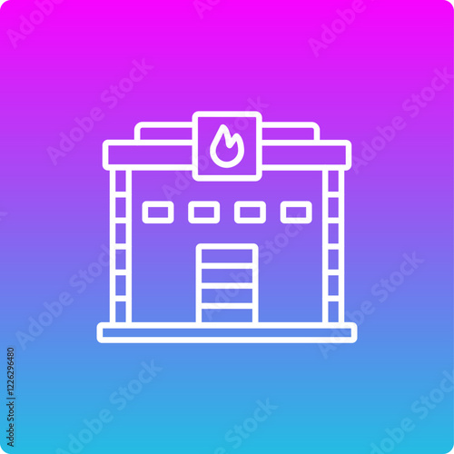 Fire Station Icon