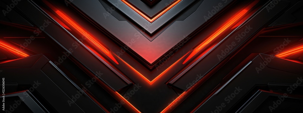 Abstract Red and Black Geometric Design Futuristic Background Wallpaper Abstract Red and Black Geometric Design Futuristic Background Wallpaper