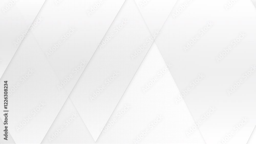 Bright white modern corporate motion background loop