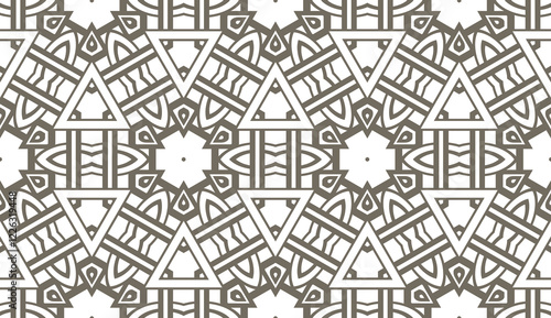 original seamless pattern with modern ornament. geometric style. fashion, interior design