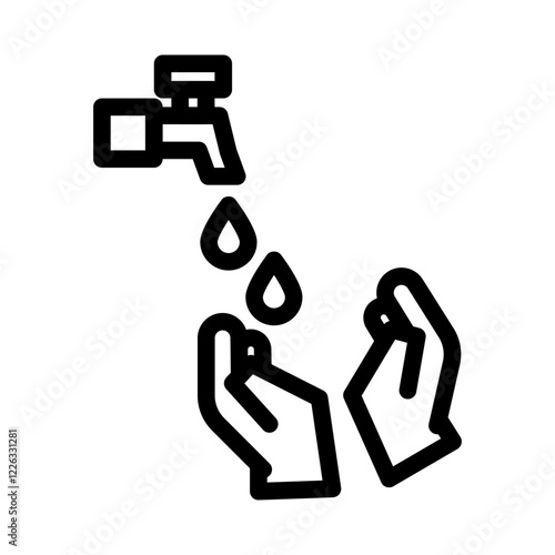 Ablution (wudu) icon