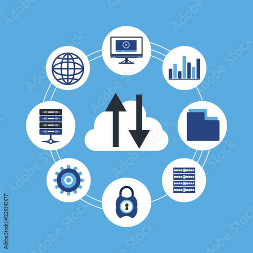 Cloud Storage Concept