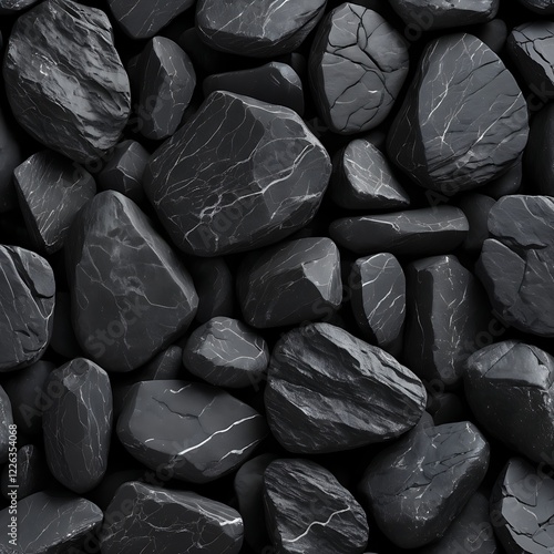 Black stone background
