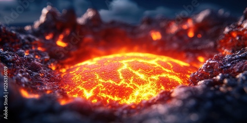 doomsday apocalypse concept with human extinction level event