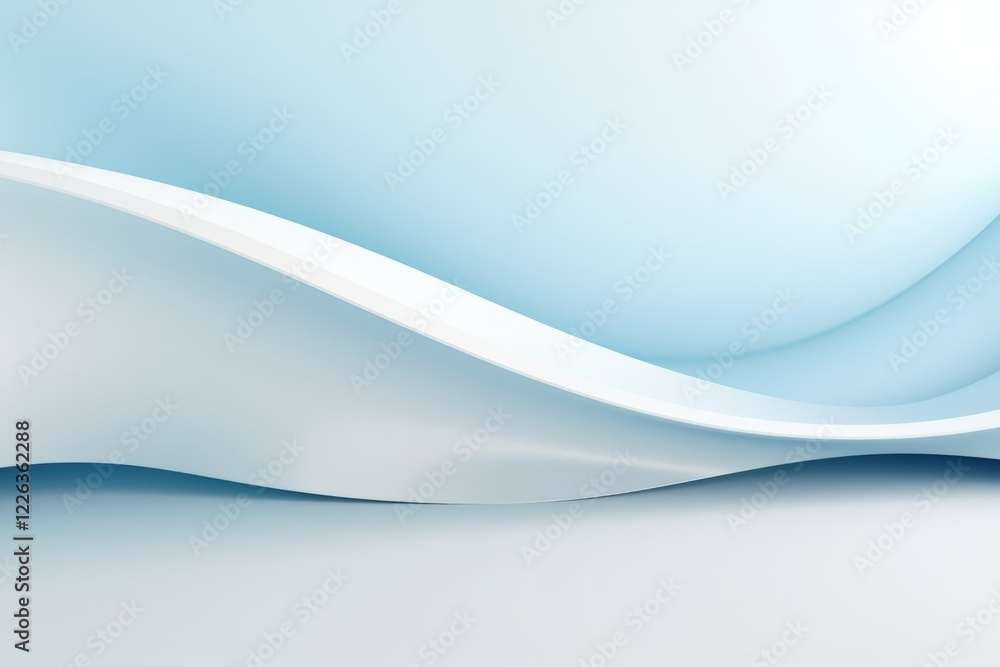 Obraz premium Abstract light blue background